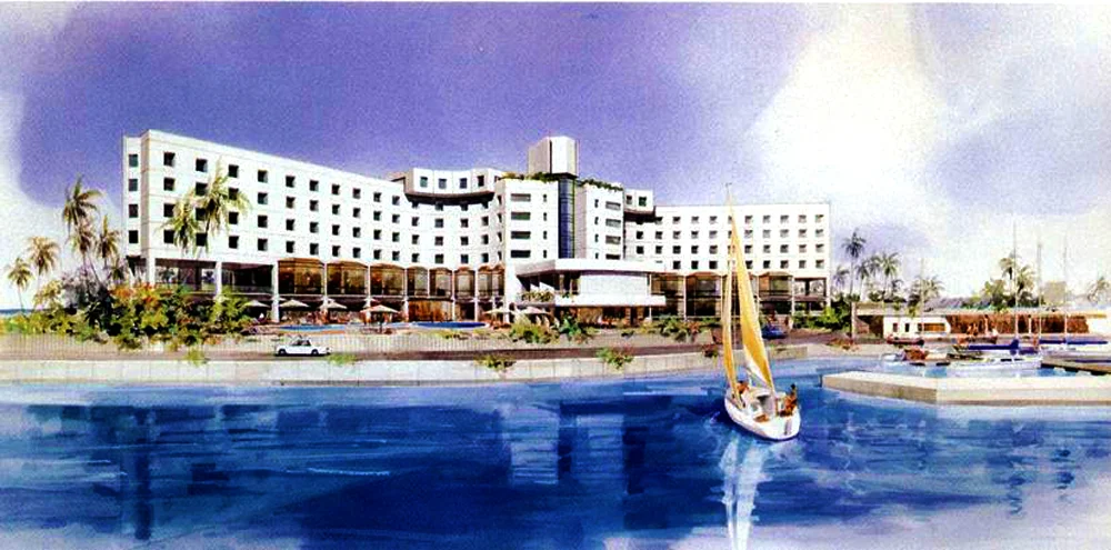 Proposed International Male Hotel, resorts architecture project by MPAAI