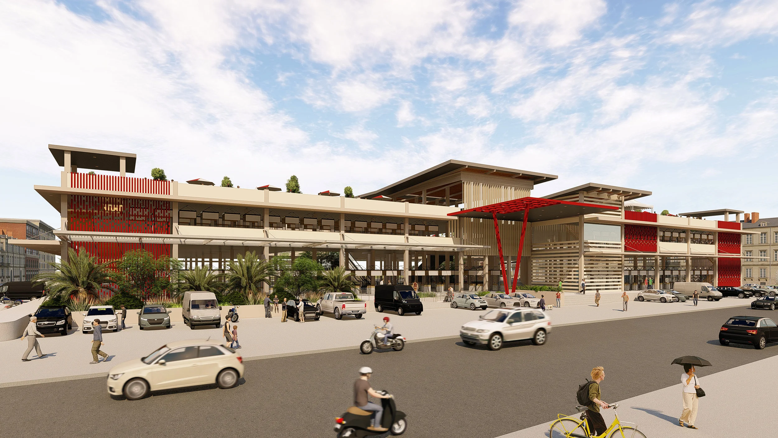 New Pala-o Public Market Building, architecture architecture project by MPAAI