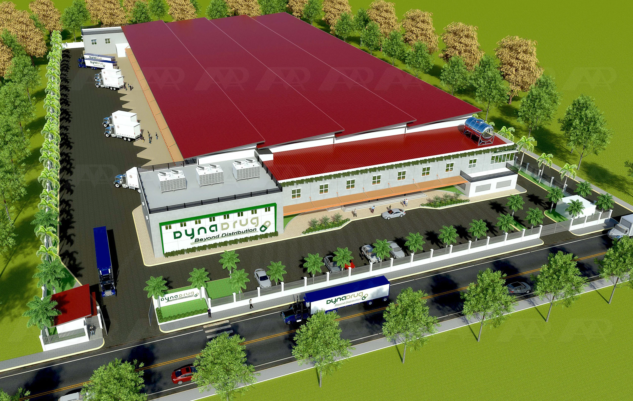 Dyna Drug, industrial architecture project by MPAAI