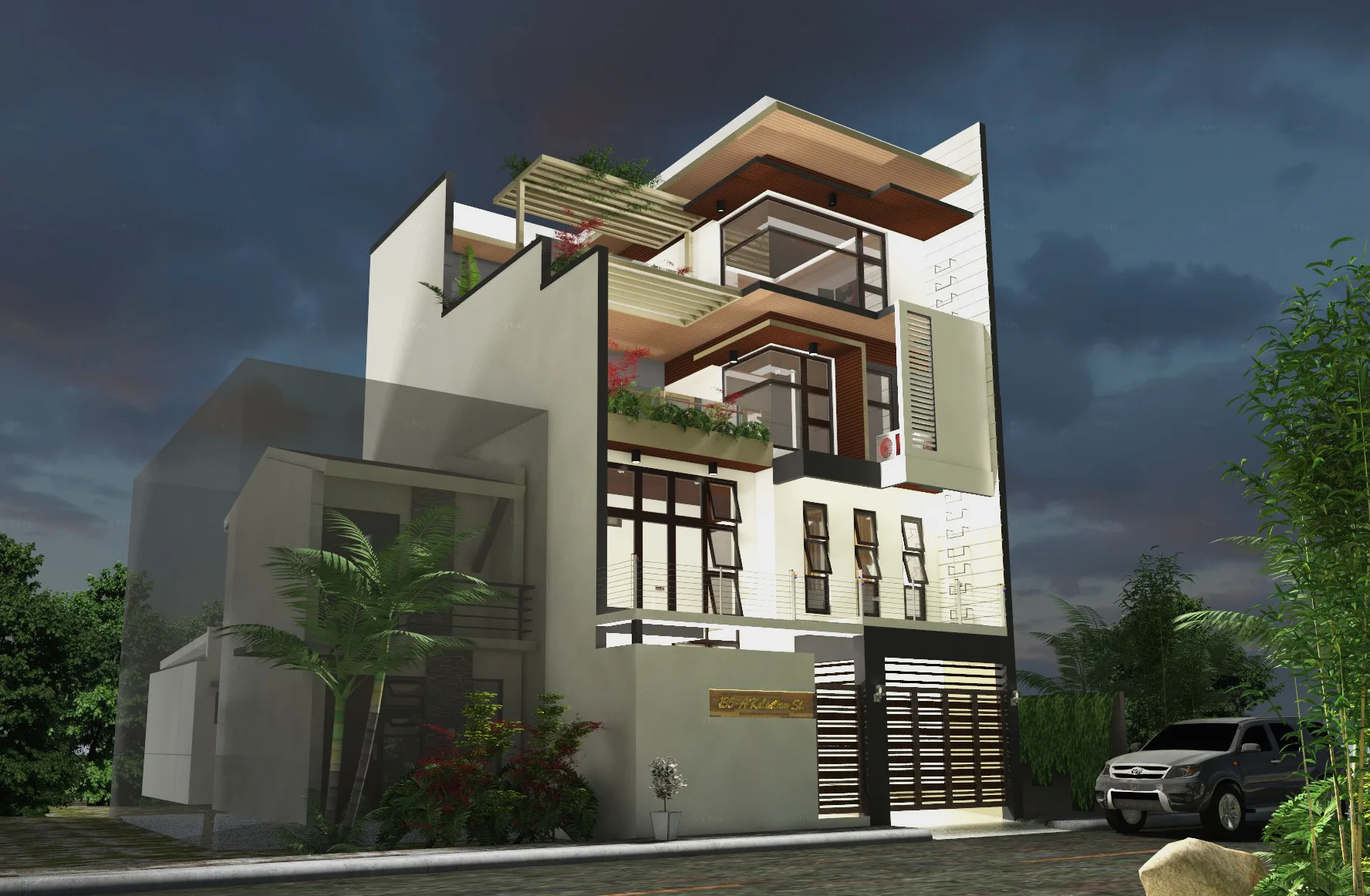 4-Storey 3-Bedroom Residence, residential architecture project by MPAAI