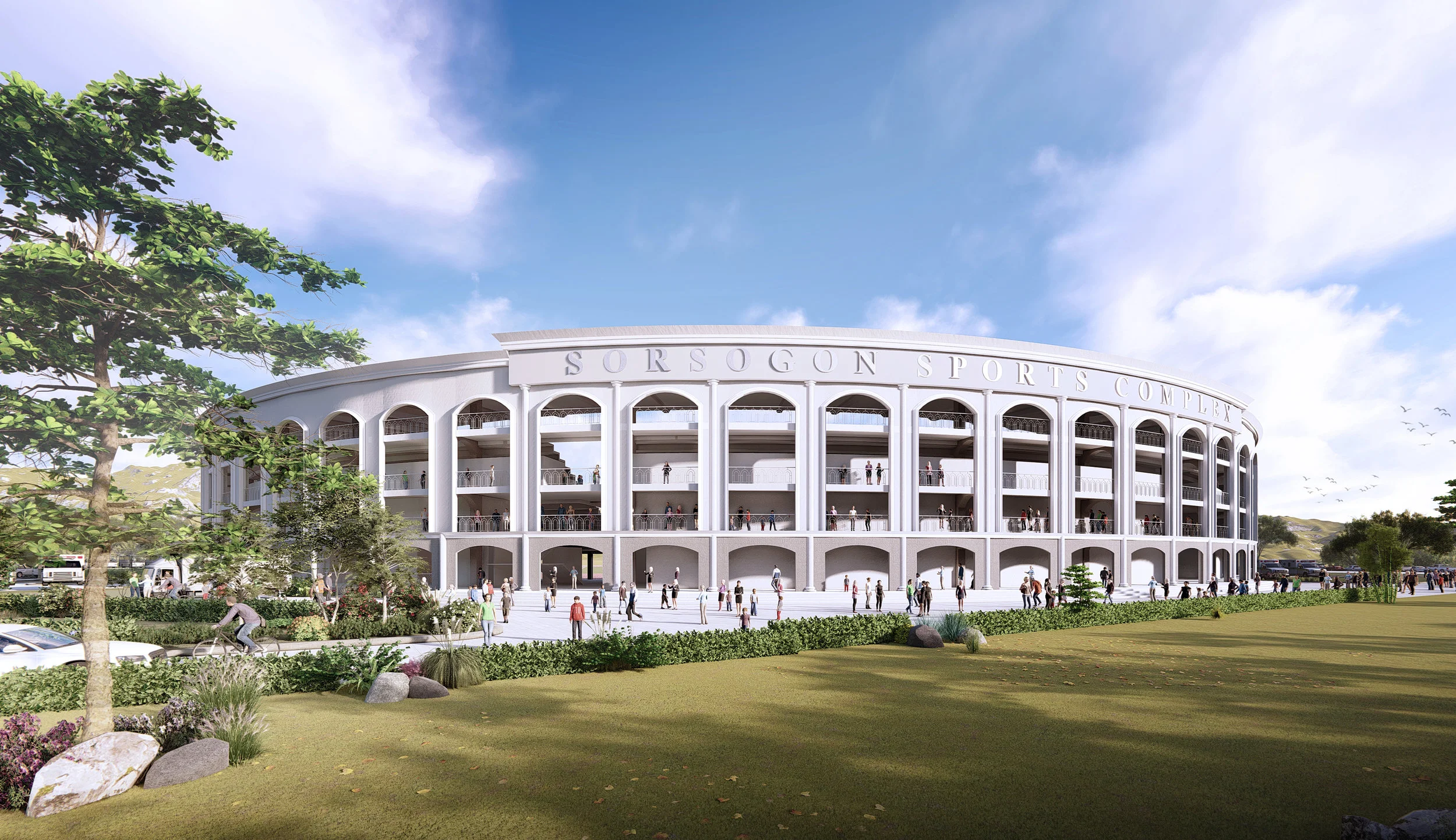 Balogo Sports Complex, institutional architecture project by MPAAI