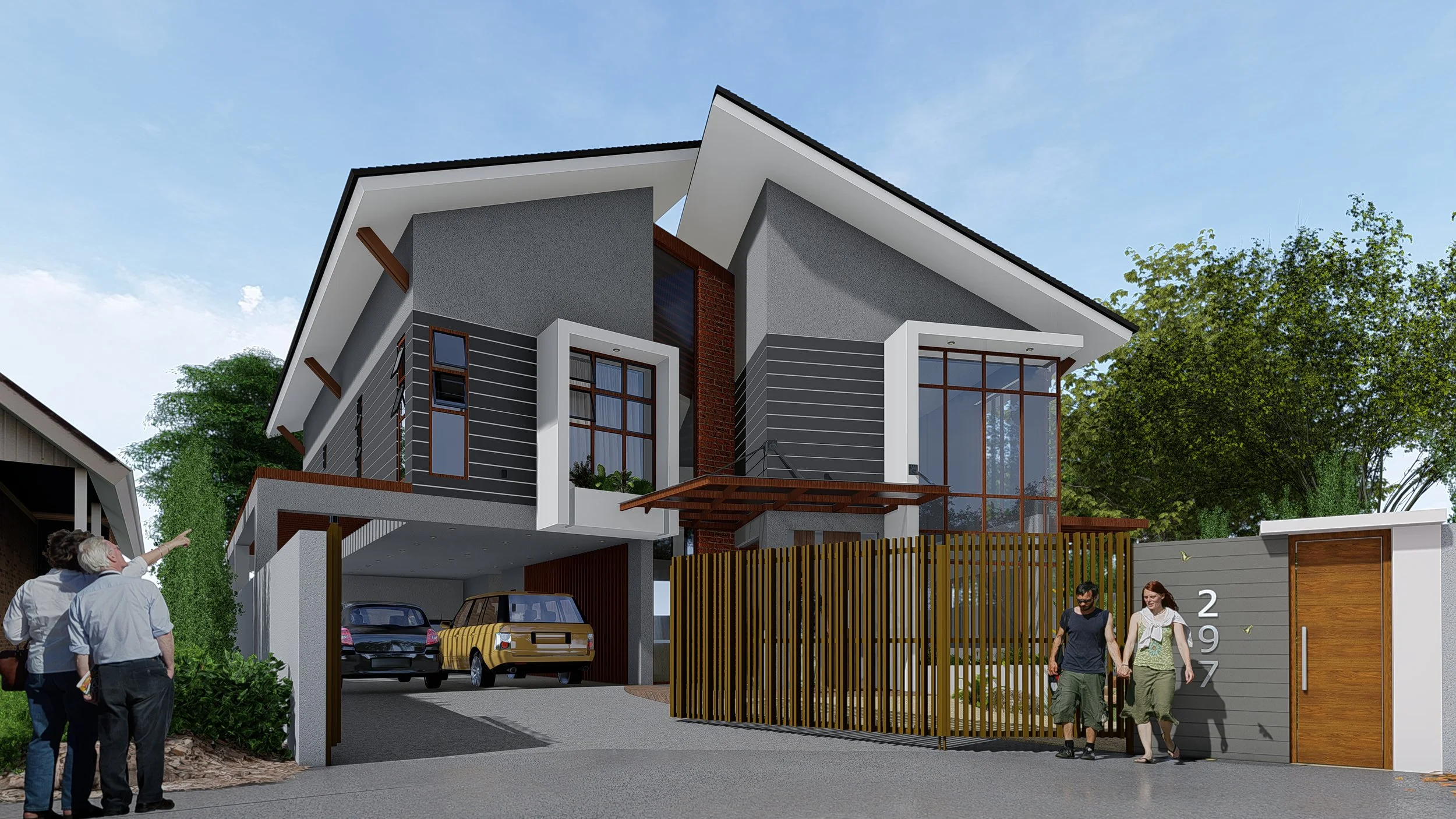 Reyes Residence, residential architecture project by MPAAI