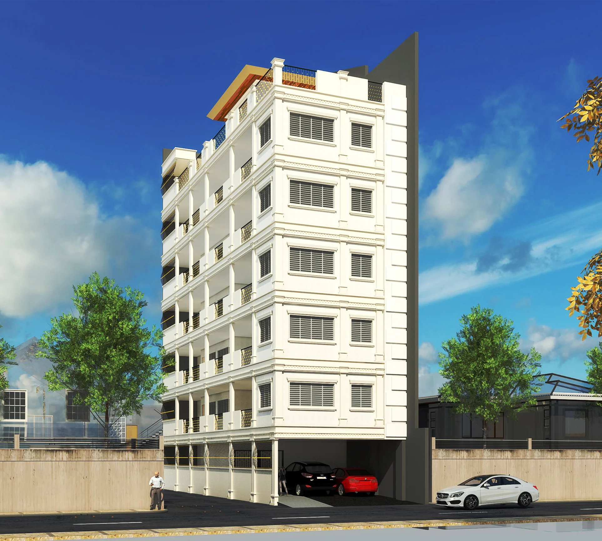 Kitanlad Dormitory, residential architecture project by MPAAI