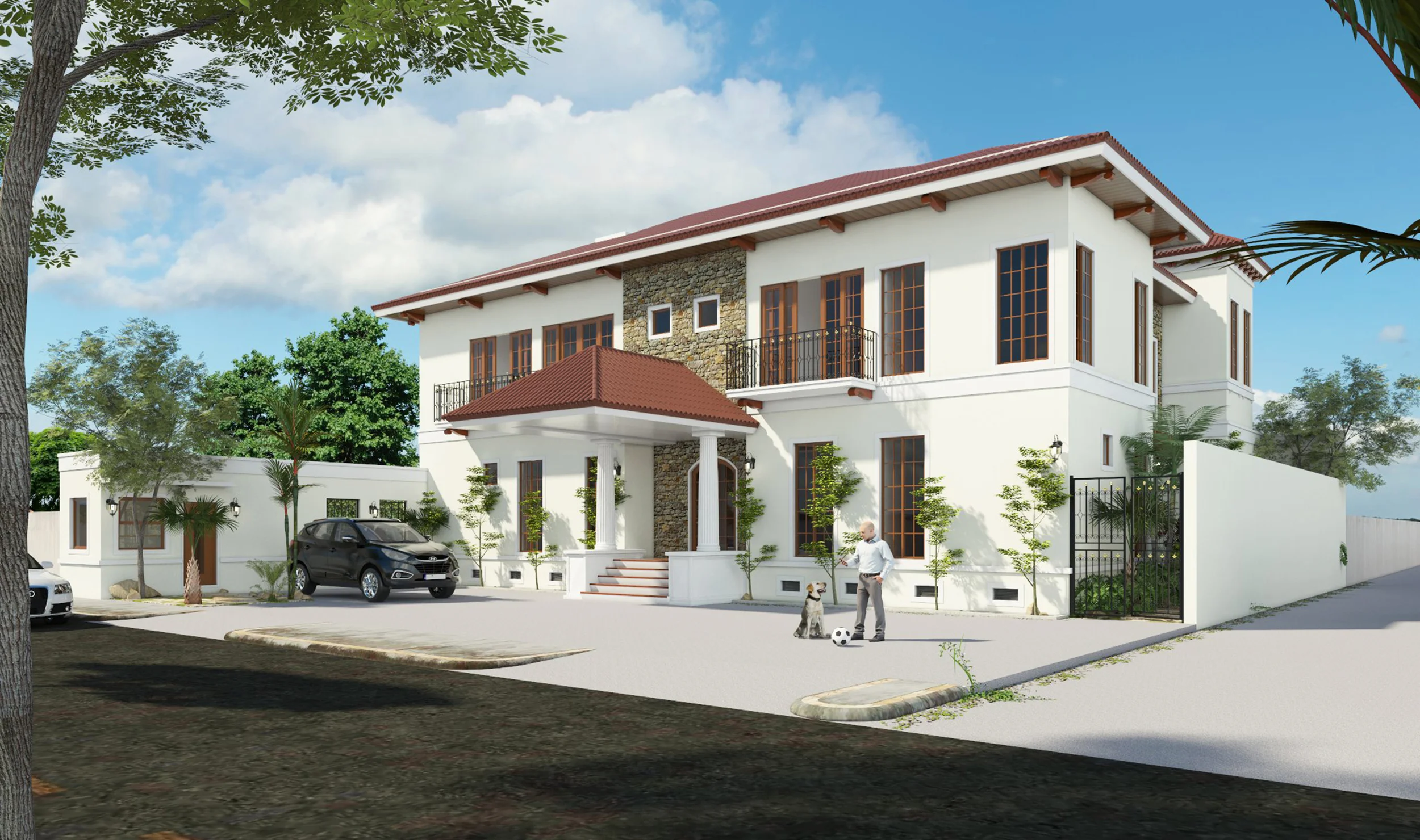 2 Storey with Attic, residential architecture project by MPAAI