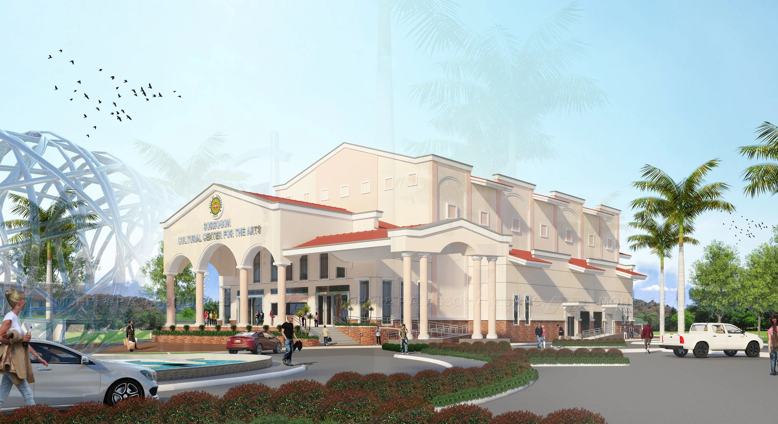 Sorsogon Cultural Center, institutional architecture project by MPAAI