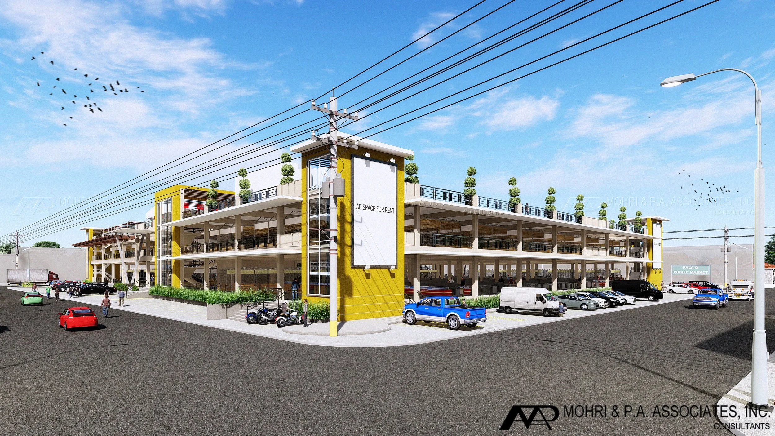 Palao Public Market, commercial architecture project by MPAAI